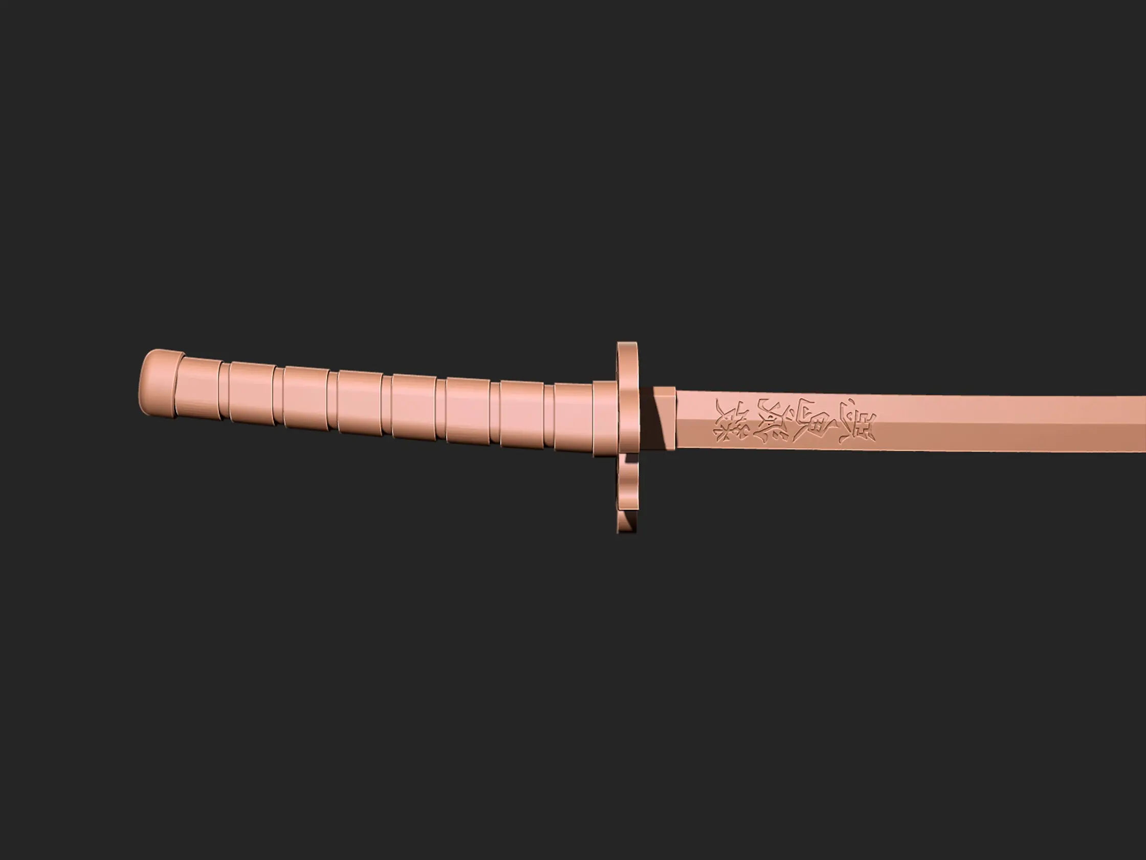 Katana Rengoku Demon slayer - Modelo de impresión 3D