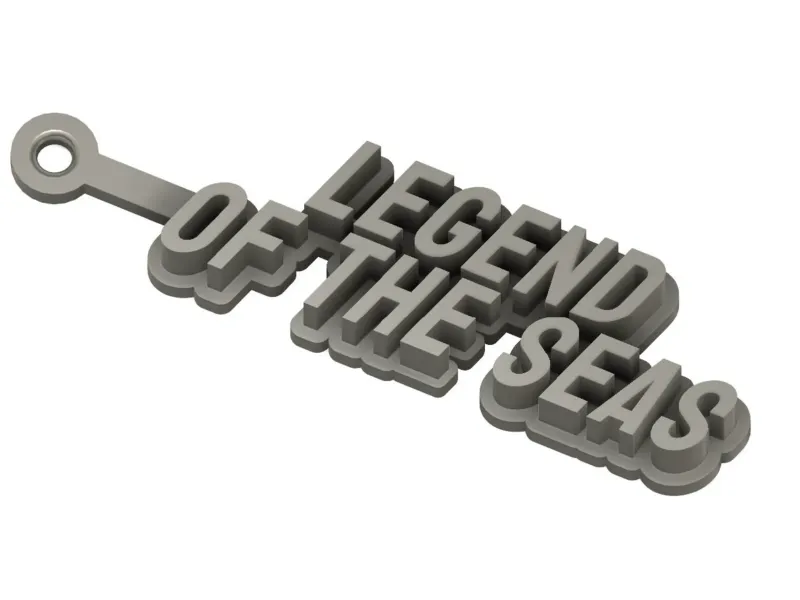 Royal Caribbean Legend of the Seas Keychain / Keyring