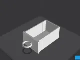 Box with drawer-Boite avec tiroir-1