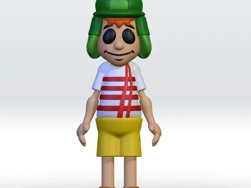Chaves nightmares STL 3D Model 3mf Multicolor Fanart