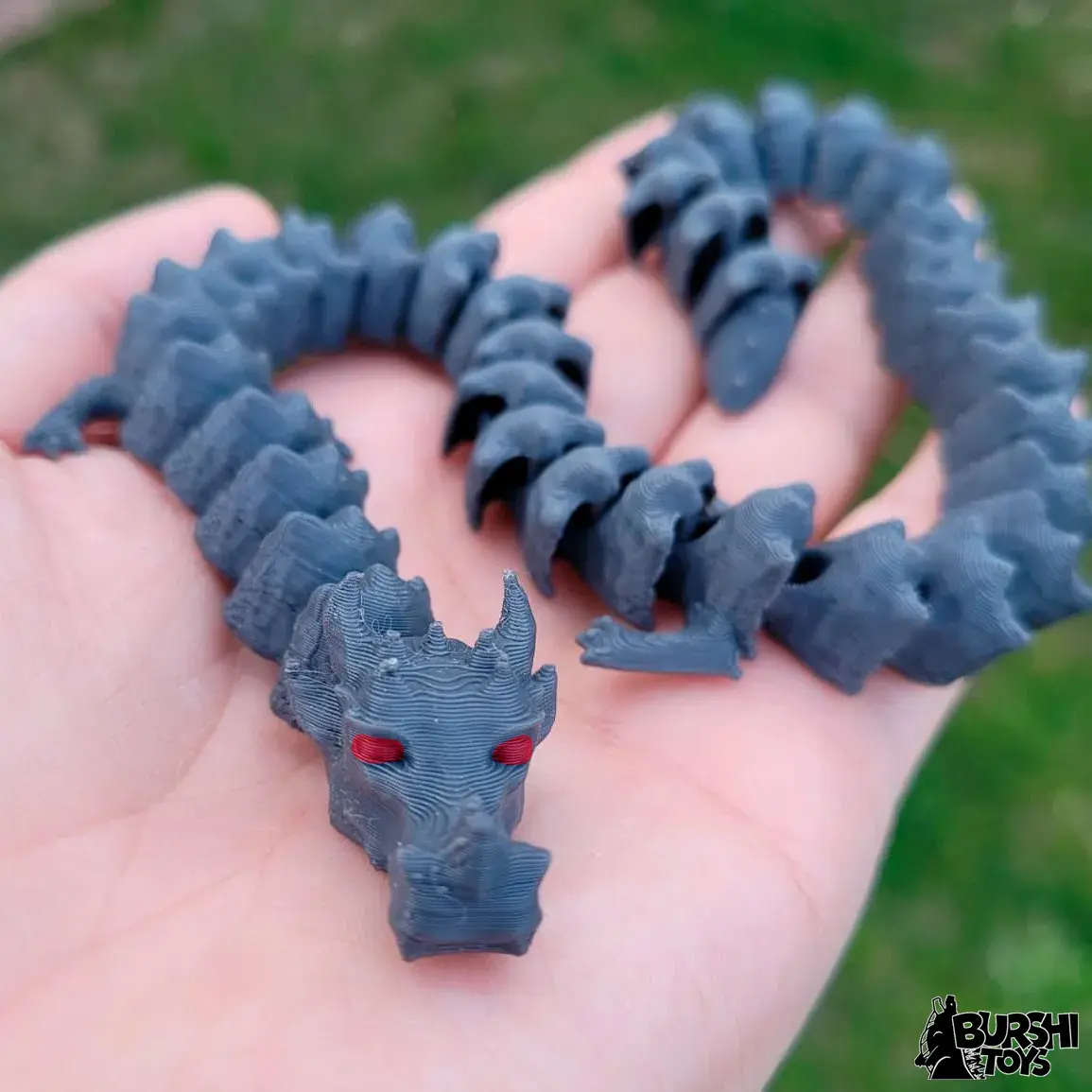 3D Printer Files | 3MF File | Flexi Print-in-Place Dragon - 3MF ...