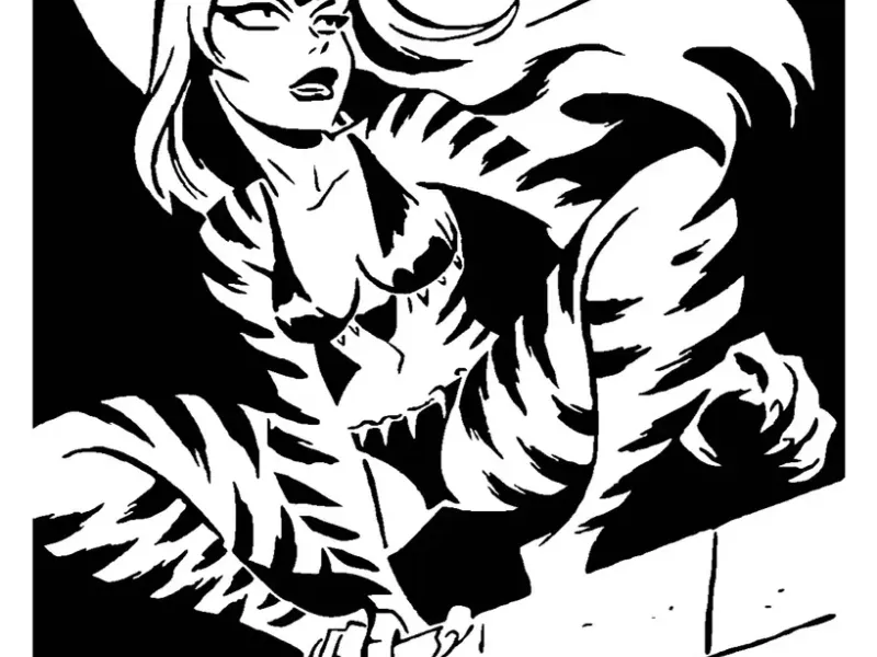 Estêncil MCU Tigra