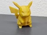 Pikachu - Lowpoly-2