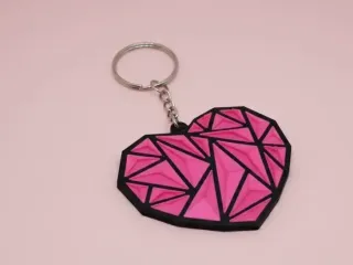 Keychain Heart Valentines Day
