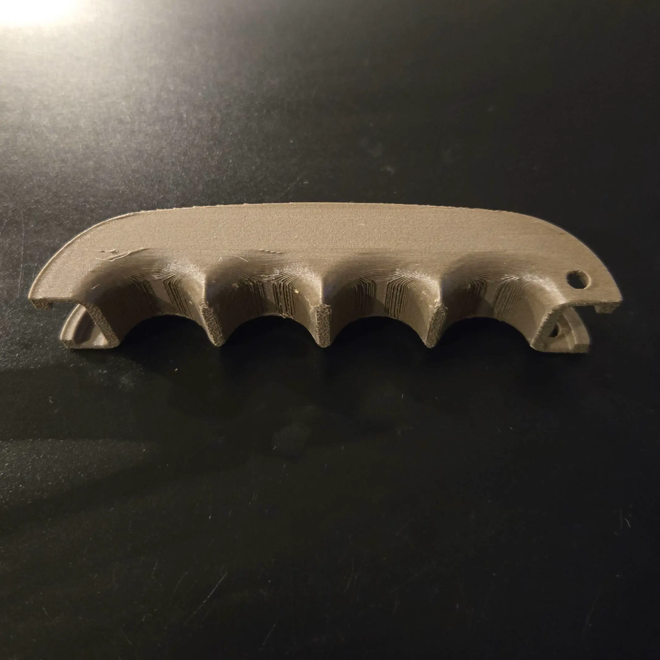 Multiple shopping bags handle