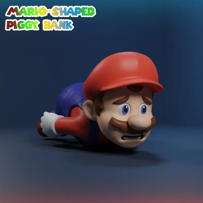 Копилка Mario из 7 деталей - Дом и быт - PLA - изделие 3D-печати - фото 6
