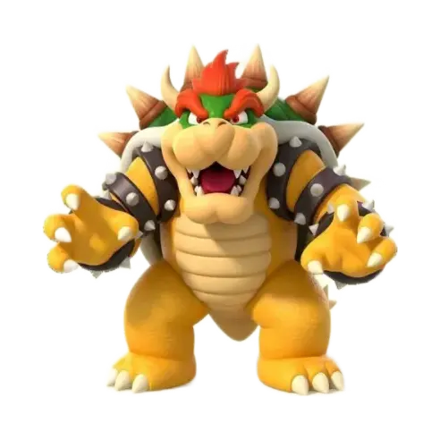 MINIATURE BOWSER SUPER MARIO 64