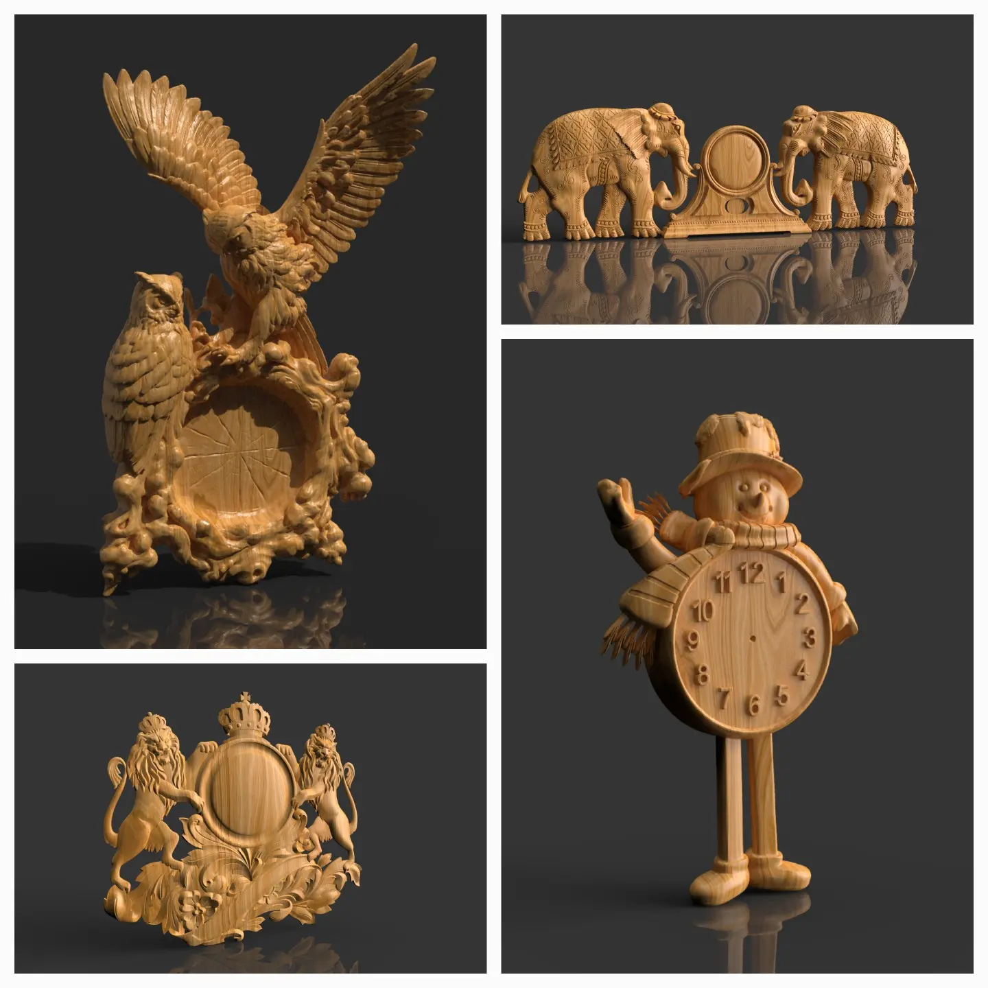 Watch, Clock, time... Animals