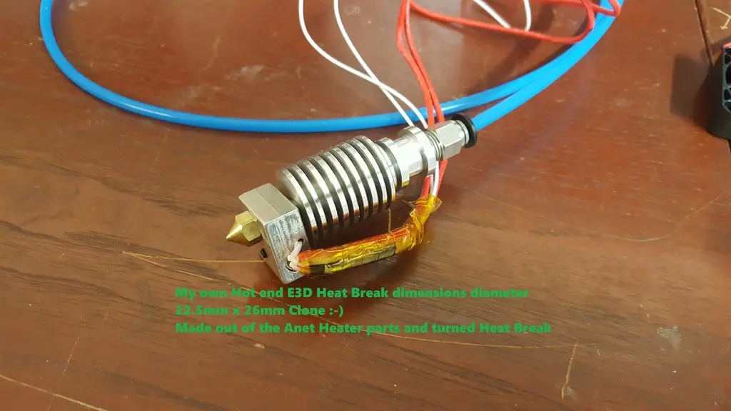 Anet A6 Hot End Mod 2019