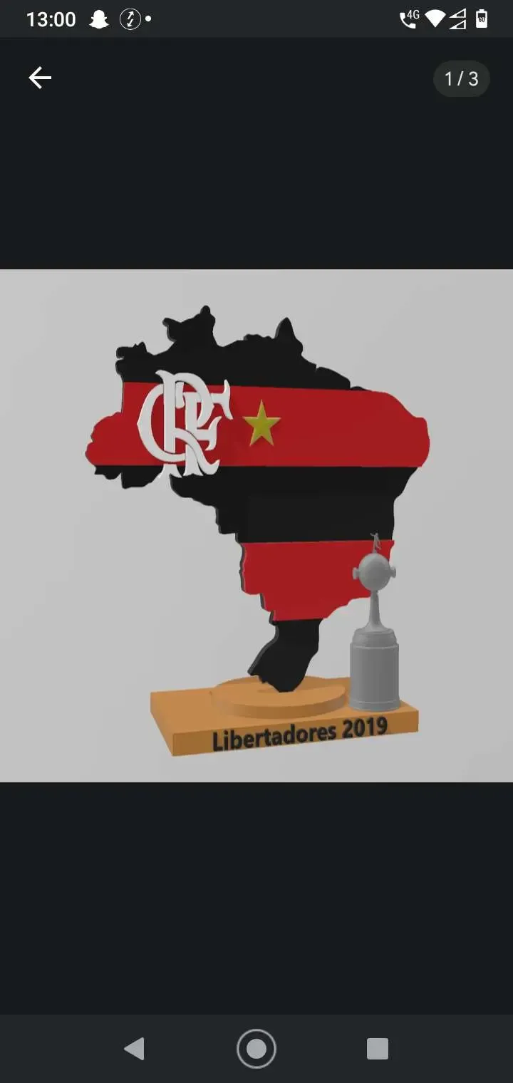 Flamengo troféu 