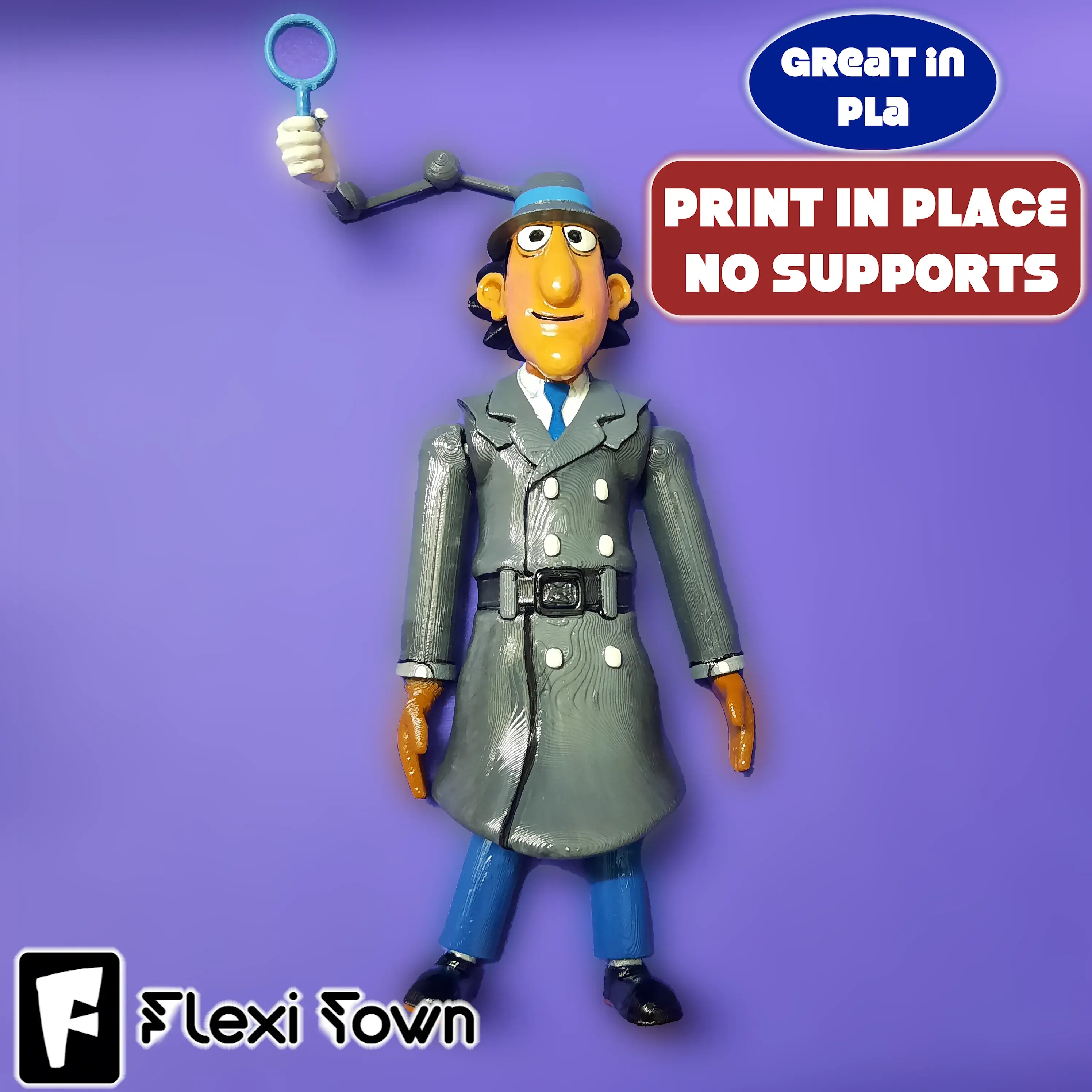 Inspecteur Gadget Flexi Print-in-Place