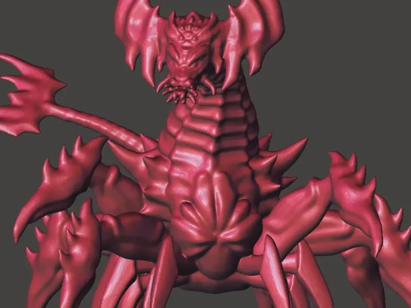 Destroyah baby 2nd form - Godzilla Kaiju 6 pose pack bundle