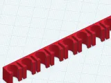 Genişletilmiş 25 li cat 7 kablo tutcu 1cm tabanlı yan-0