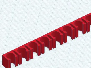 Genişletilmiş 25 li cat 7 kablo tutcu 1cm tabanlı yan