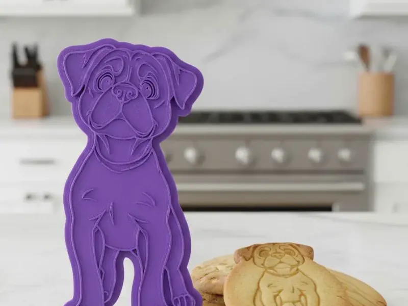 rottweiler-guarding-the-house-cookie cutter