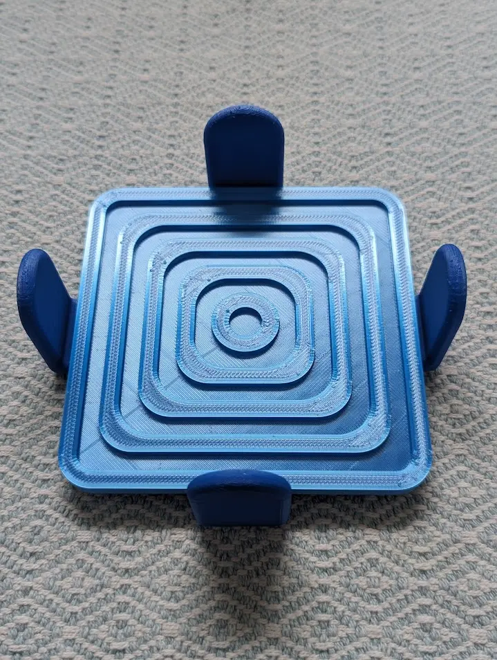 Square Inlay Coaster w/ holder (holds 6)