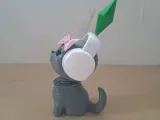 modelo de cabeça de bolha de gato-2