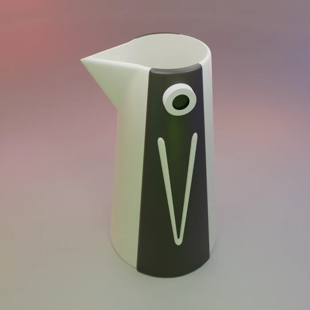 Pinguin Blumentopf oder Container