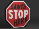 Lightbox Santa STOP Here-0