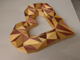Heart low poly-2