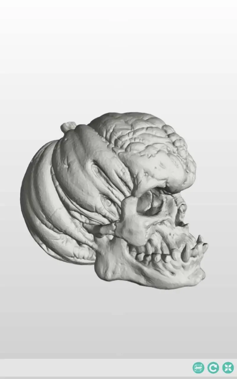Pumkin skull