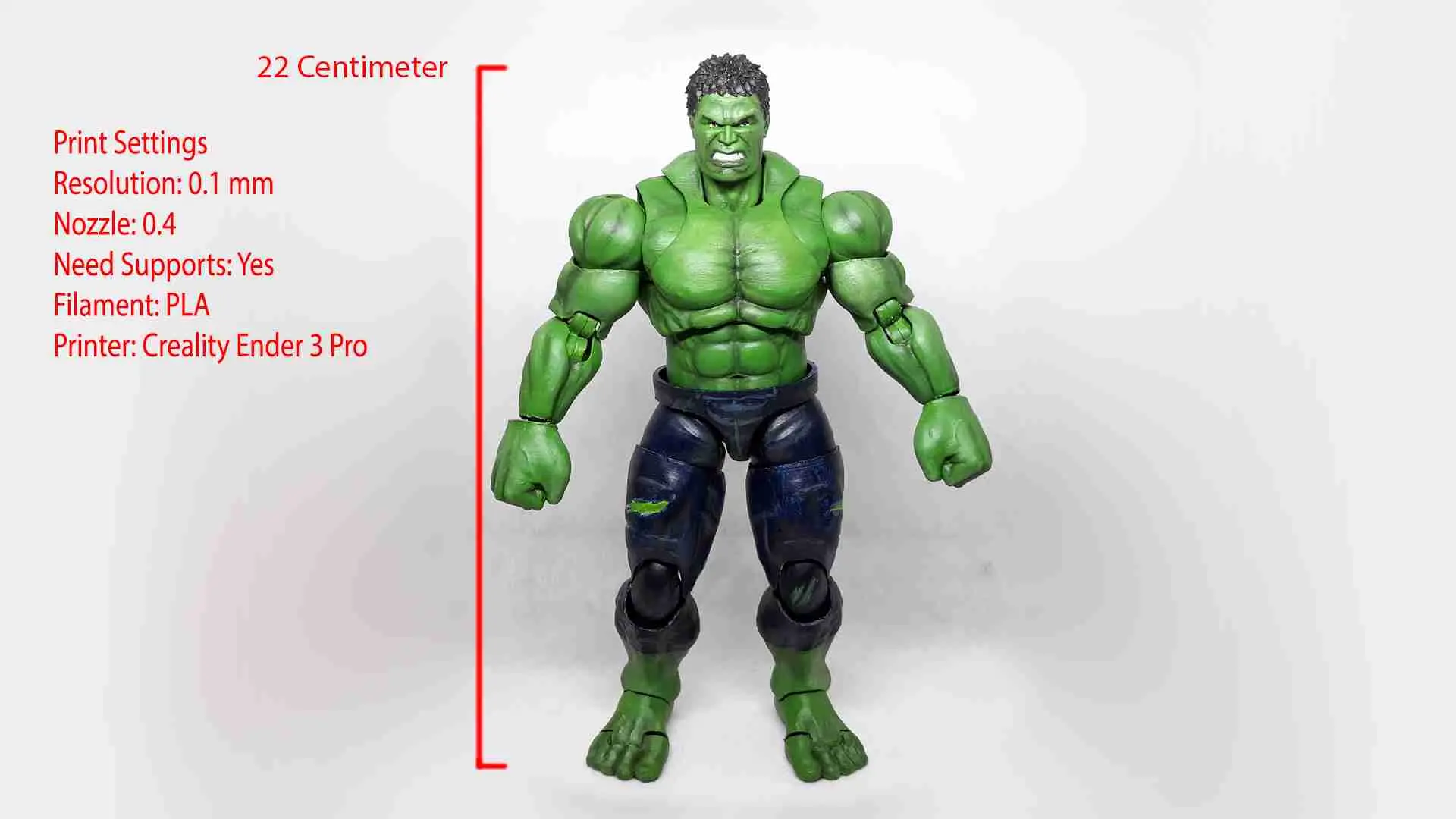 HULK 1/12 articulated action figure