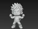 The blond fighting boy-2
