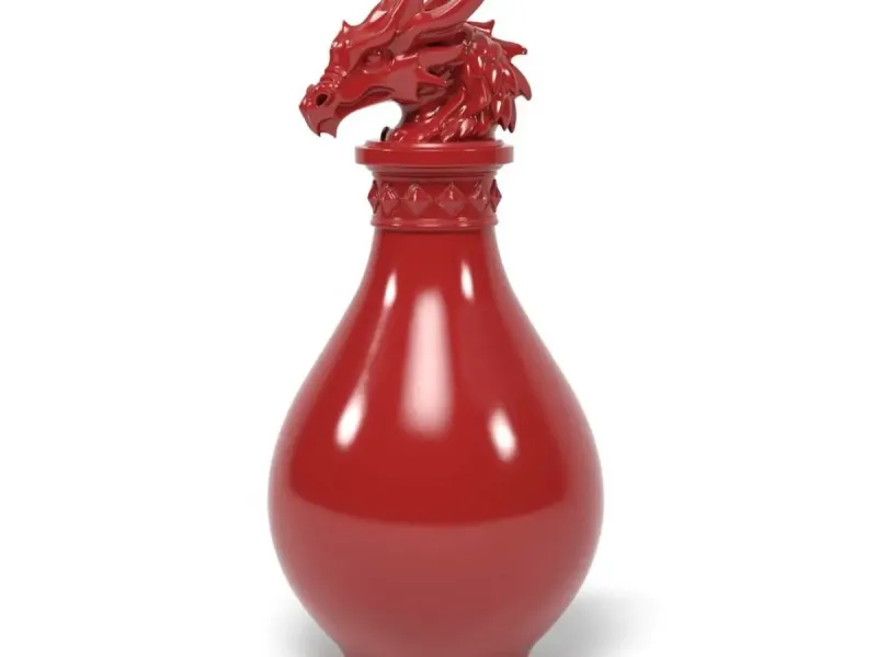 Magic potion bottle
