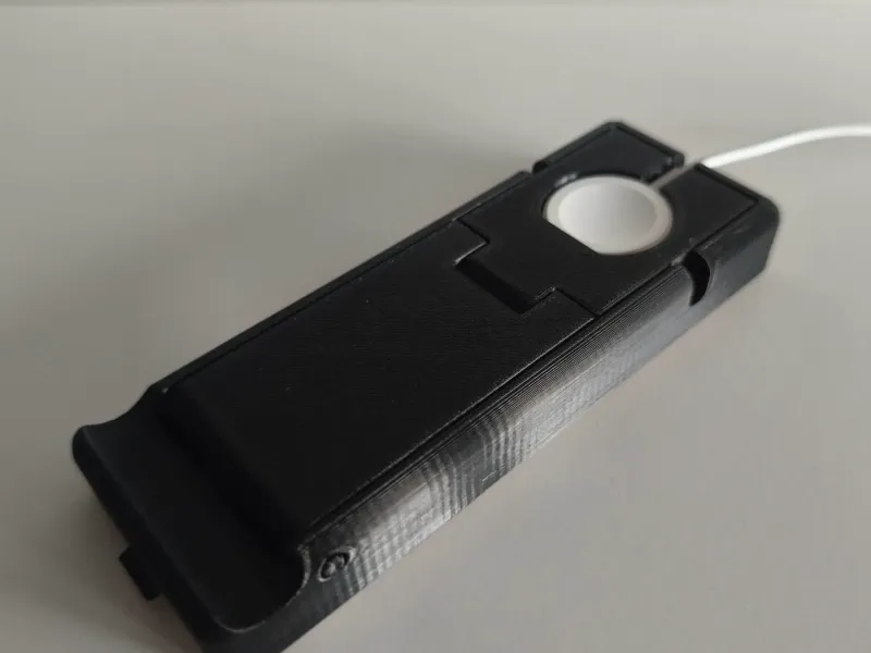 Supporto pieghevole per telefono a 3 posizioni con blocco automatico e supporto per puck
