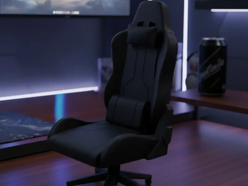 Cadeira Gamer em Miniatura (suporte para smartphone)
