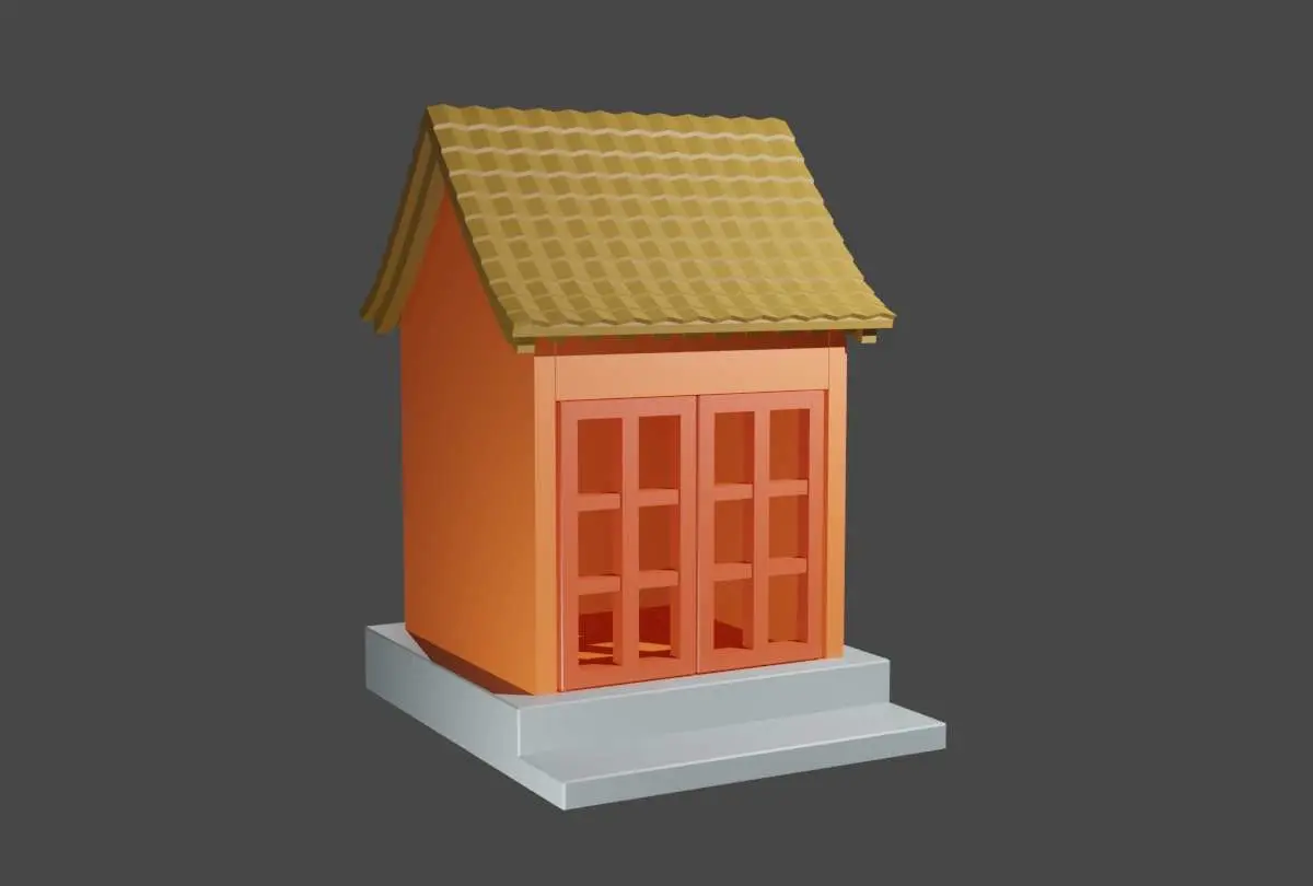 Mini House Model Toy Diorama