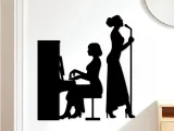 Singer And Pianist Wall Art, Wall Decor, Home Decor-0