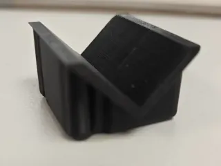 40×40 Square Tube End Cap Insert – 90° Mitre Cut Blank /Plug
