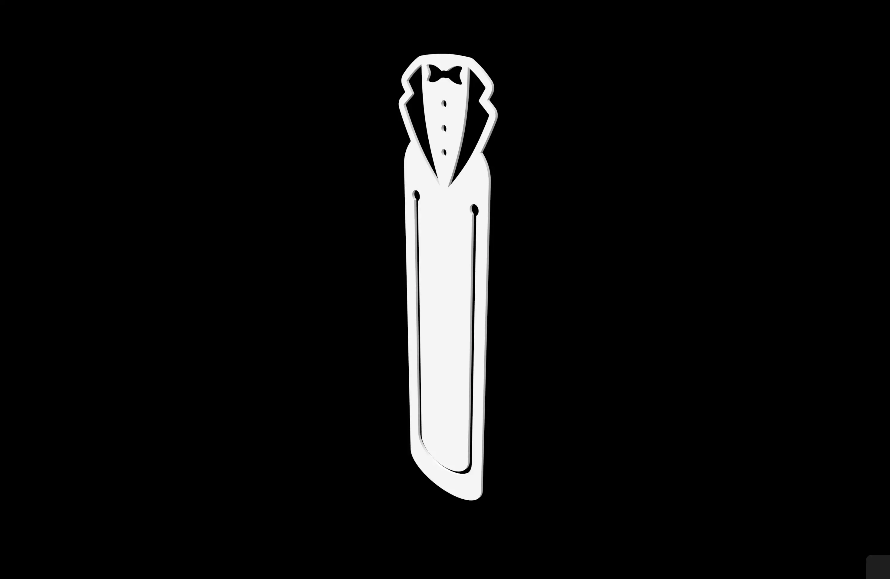 Tuxedo Bookmark