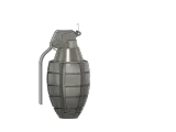 Pineapple grenade, not to scale-0