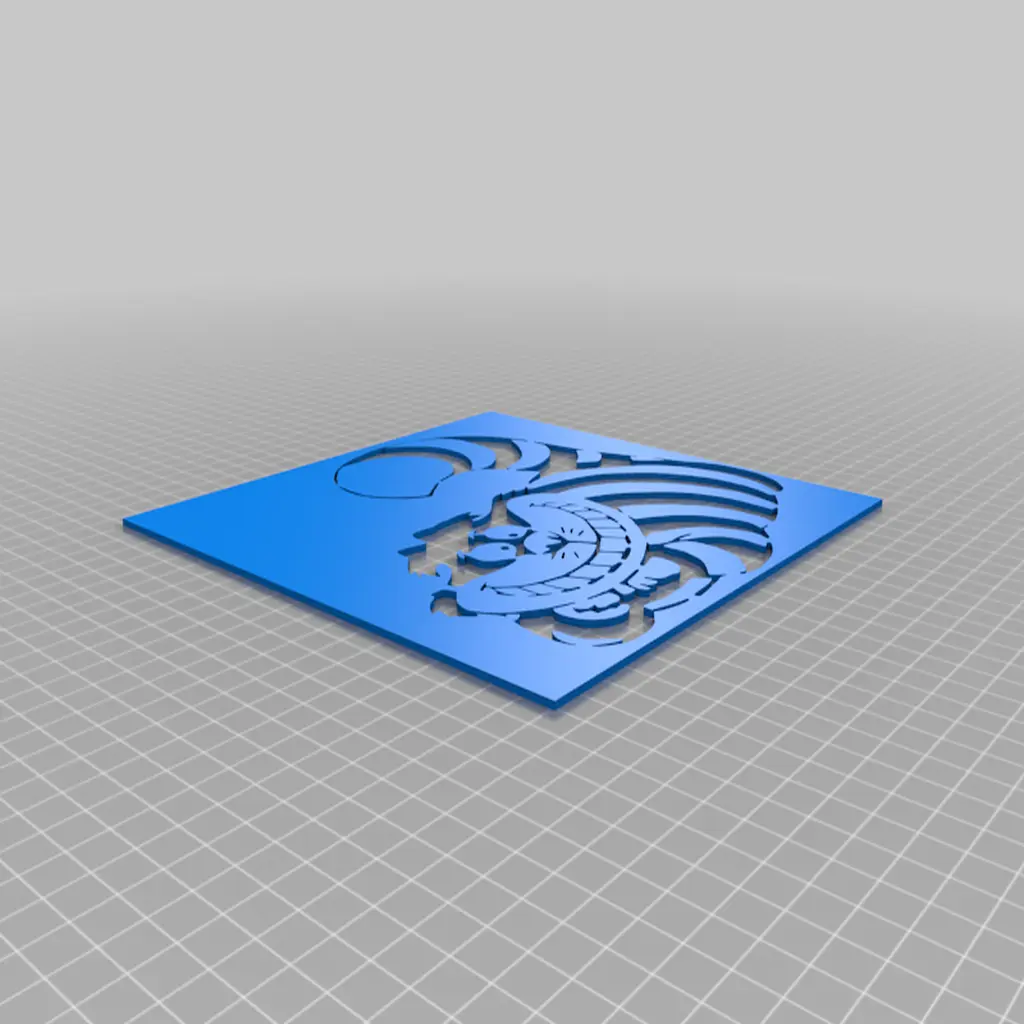 Cheshire Cat Stencil 3d Models Download Creality Cloud