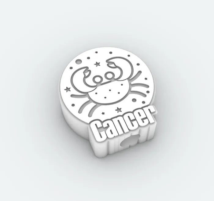 Other STL Download - Straw Topper cancer - signs of the zodiac ...