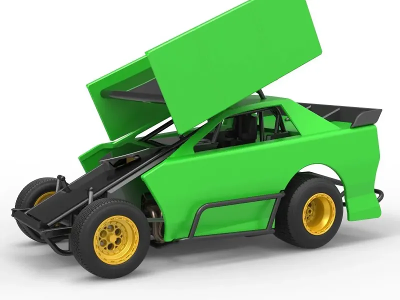 New Zealand Modified Stock car Version 2 Scale 1:25