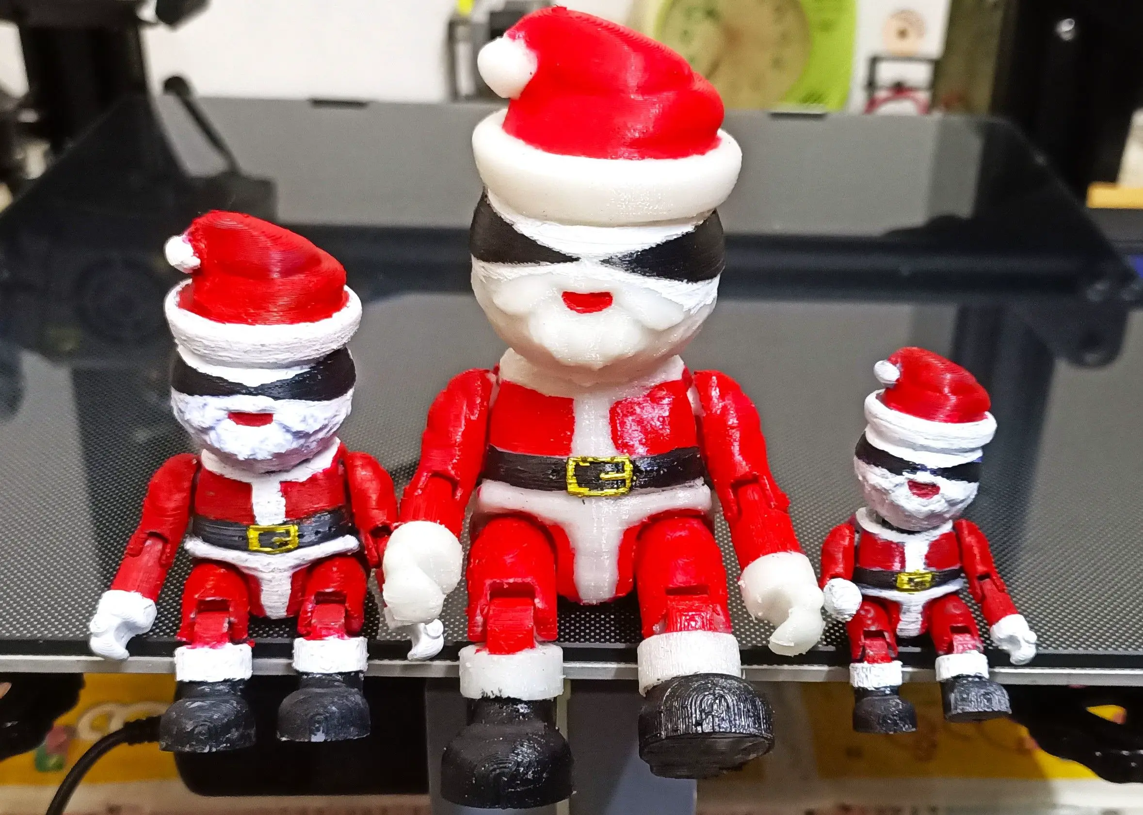 Creality Mascot articulated Santa Cuva