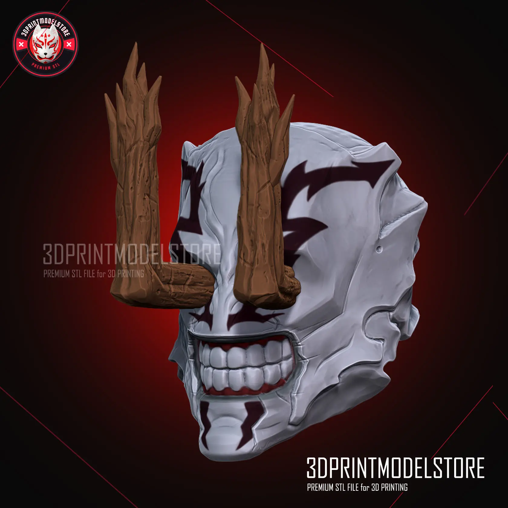 Hanami Mask - Jujutsu Kaisen Cosplay Helmet - Halloween