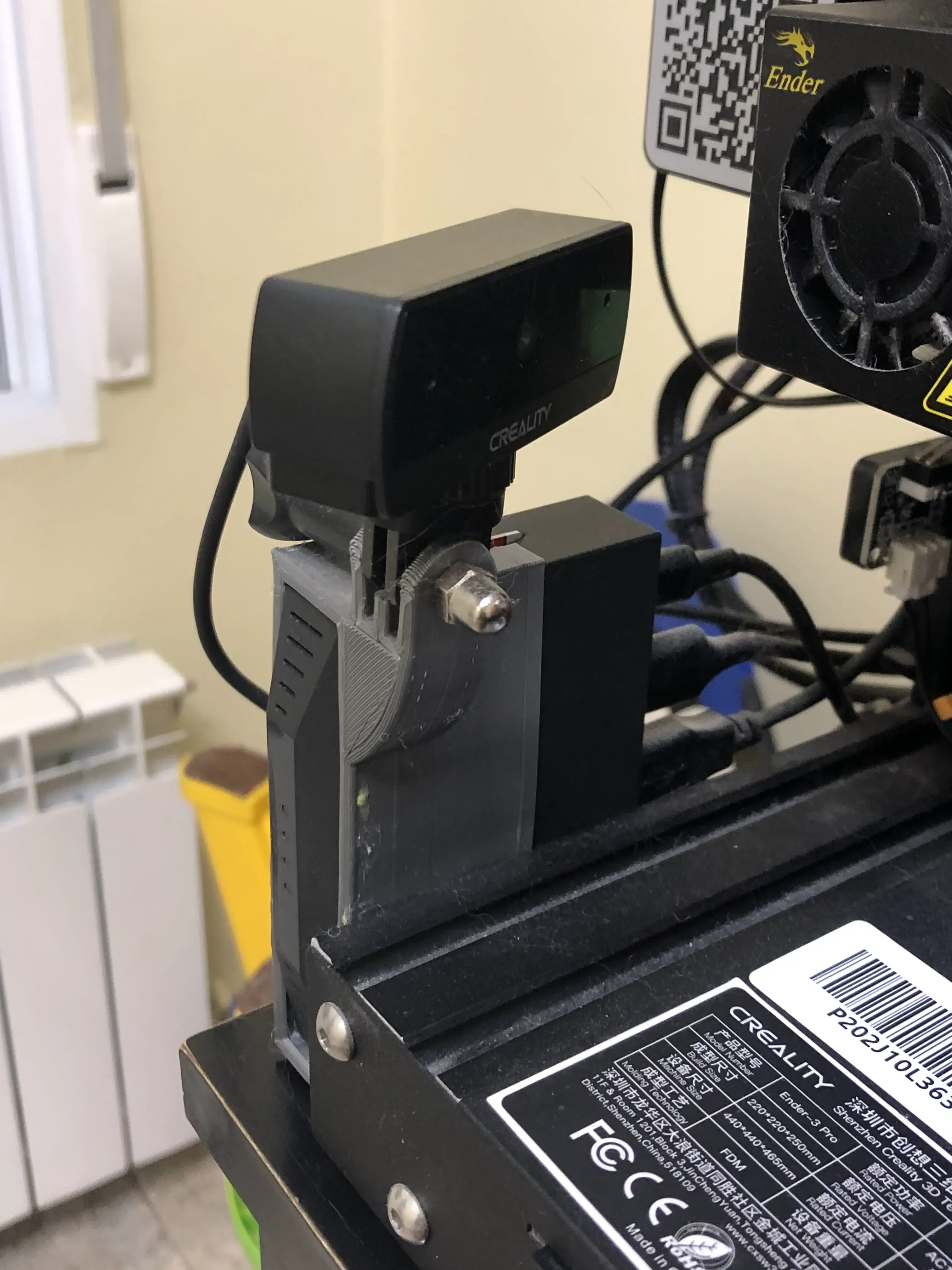 Creality cloud and camera mount ender 3