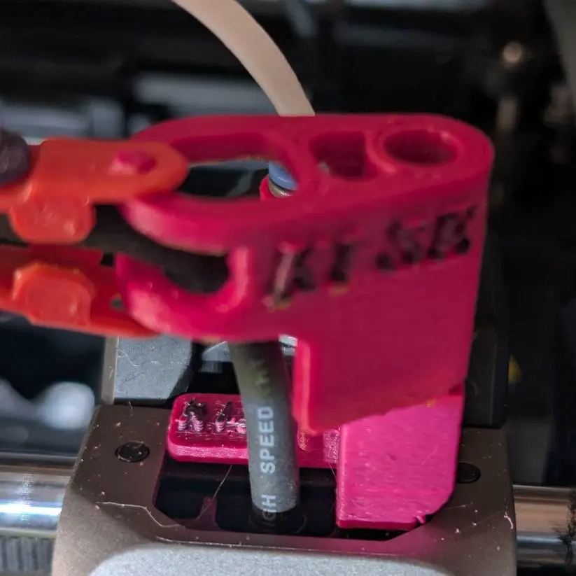 K1 Series PTFE connector fix with Chain Raiser