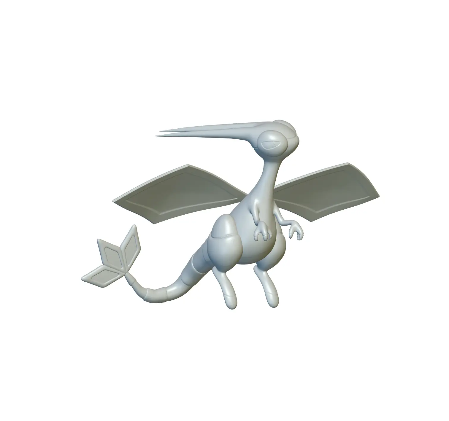 Pokemon Flygon #330 - Ready for 3D Printing!