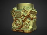 engine mug 3d model-3