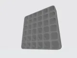 set box with compartments, thk 1,5mm, in size 10x10mm-4