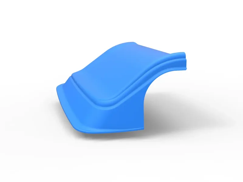 Nose for Super Dirt Late model Scale 1:25