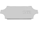 4-Button Steering Wheel Center Cap for VW Golf TDI_GTI-6