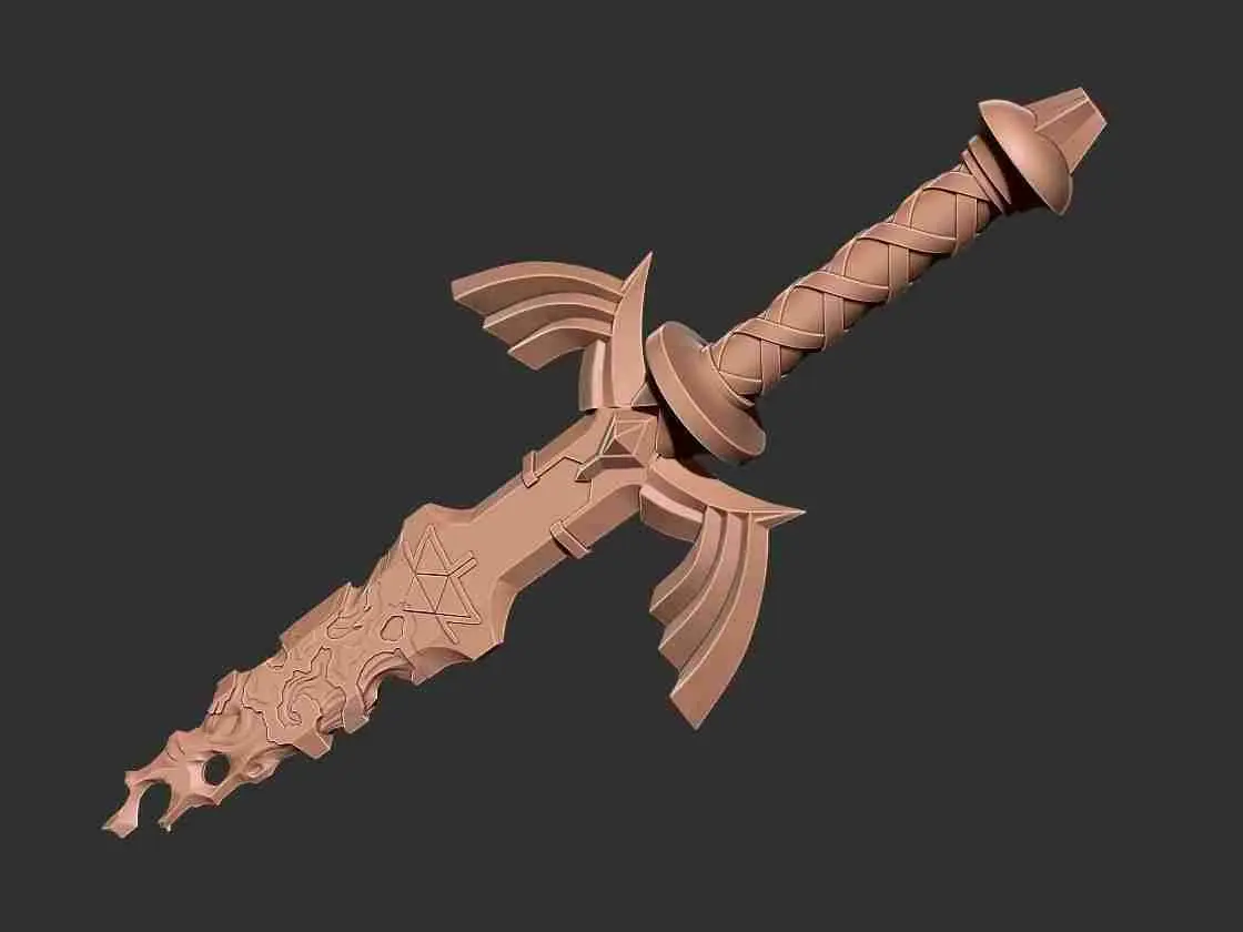 Master sword - Legend of ZELDA 3D print model