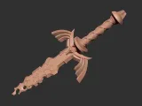 Meester zwaard - Legende van ZELDA 3D print model-2