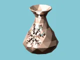 Snowflake Flower Vase-3
